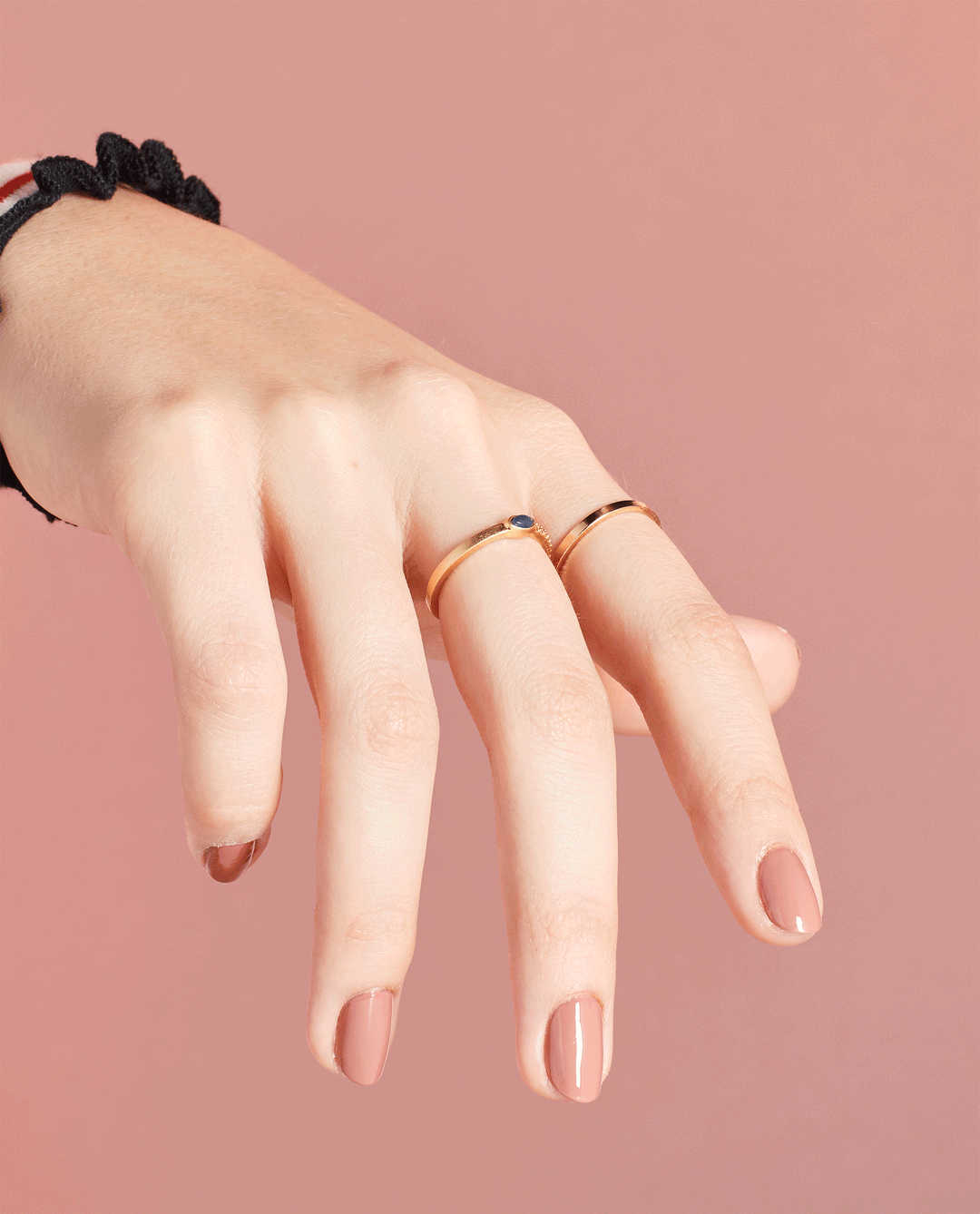 OPI Barefoot in Barcelona Nude Nail Polish GIF