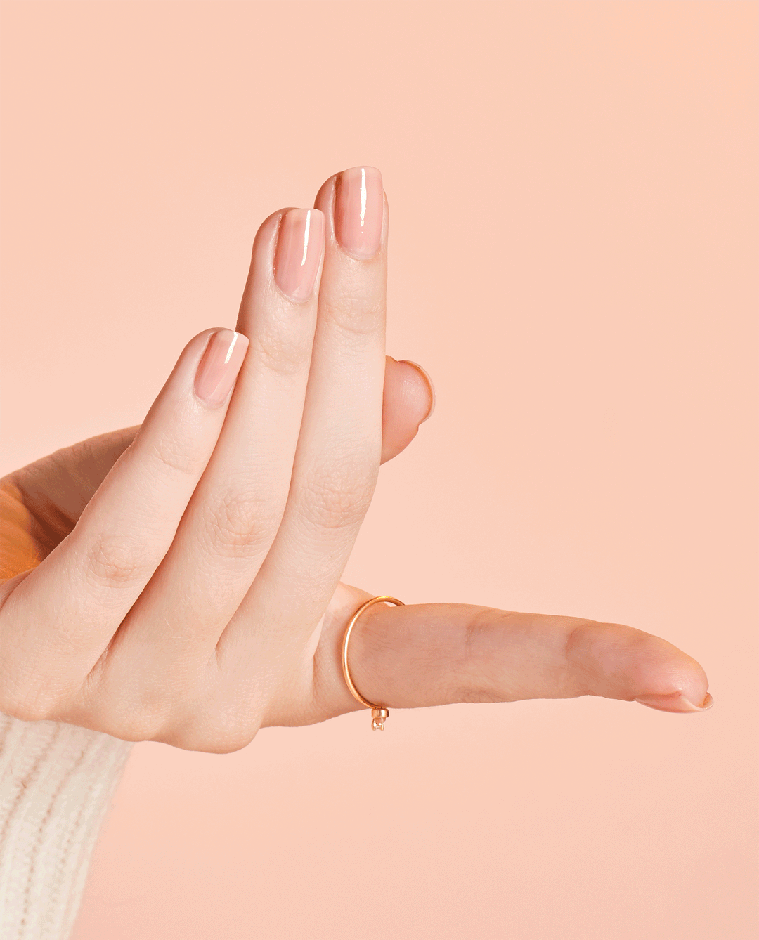 OPI Passion Pink Nail Polish GIF