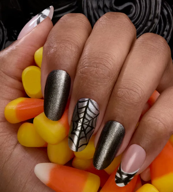 All Wrapped Up Halloween Nail Art Look